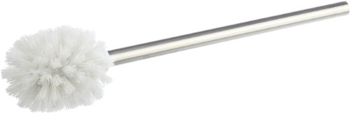Zeller 98011 Ersatz-WC-B&uuml;rste, Edelstahl &oslash; 7.5 x 39.5, wei&szlig;