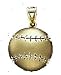 Charm 14kt Gold Baseball - PD63674