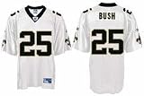 Reggie Bush White Reebok NFL Premier New Orleans Saints Jersey - XX-Large