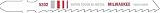 Milwaukee 48-42-5302 4-Inch, 6 Teeth per Inch, Bi-Metal Jig Saw Blades, 5-Pack
