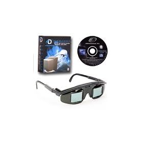 Wireless E-D 3D Gaming Glasses