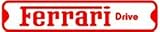 FERRARI DRIVE exotic sport car street sign