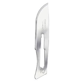 Pack of 5 HS No. 10 Surgical scalpel blades fits Swann Morton for model makers and crafts
