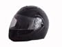 Full Face Black Modular Motorcycle Helmet