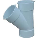 Genova Products Inc 6Inx6Inx4In Pvc Reducing Wye 41064