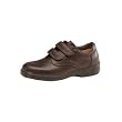 Apex 1261 Men's Ambulator Conform Shoe - Velcro Oxford - Brown - Size Men's Size 11 - W Width - 1 pair
