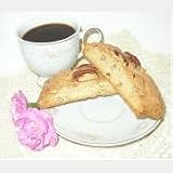 Gourmet Food : 8 pieces White Chocolate frosted CINNAMON PECAN Biscotti