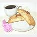 Gourmet Food : 8 pieces White Chocolate frosted CINNAMON PECAN Biscotti
