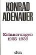 Cover Erinnerungen 1955 -1959