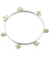 Baroni Peridot & Olive Jade Cluster Bangle