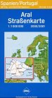 Aral Stra&szlig;enkarte 2000/2001, Spanien, Portugal - 