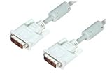 DVI-D Dual link Male / Male w/ Ferrites, 3.0 ft