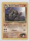 Pokemon - Brock's Golem (R) (Pokemon TCG Card) 2000 Pokemon Gym Heroes Unlimited #20