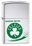 Boston Celtics High Polish Chrome Zippo Lighter