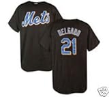 CARLOS DELGADO New York Mets (100% Cotton) ADULT T-SHIRT with Name & Number