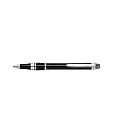 Mont Blanc Starwalker Black Resin Ballpoint Pen