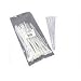 Cables to Go 43045 Releasable/Reusable Cable Ties - 50 Pack (White)