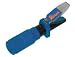 Refractometer checks electrolyte in batteries