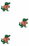 Florida Gators NCAA Licensed Wallpaper (Double Roll)