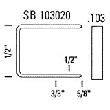Bostitch 1 2-in Crown, 1 2-in Leg...