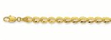 14k Unusual Link Ankle Bracelet