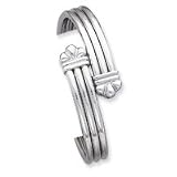 Sterling Silver Bangle Bracelet QB66