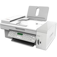 Lexmark X5495 - Multifunction ( fax / copier / printer / scanner ) - color - ink-jet - copying (up to): 20 ppm (mono) / 10 ppm (color) - printing (up to): 25 ppm (mono) / 18 ppm (color) - 100 sheets - 33.6 Kbps - Hi-Speed USB, USB host