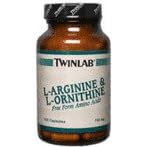 L-Arginine and L-Ornithine 100 Caps (Muscle Building Supplements) (high blood pressure,... by 