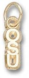 Oklahoma State Cowboys Solid 10K Gold ''OSU'' 3/8'' Pendant