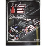 Dale Earnhardt Sr. Fleece NASCAR Blanket (Motion Series) by Northwest (50x60)