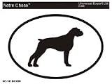 BOXER Oval Bumper Sticker