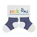 Sock Ons - 6-12 months New Size - New 2011 Colour Blue / Grey
