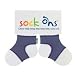 Sock Ons - 6-12 months New Size - New 2011 Colour Blue / Grey