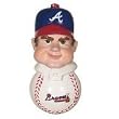 Atlanta Braves 3" Magnetic Helmet Team Tackler - MLB Baseball