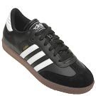 adidas Big Kids Samba Classic ( sz. 05.5, Black/White )