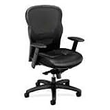 HON basyx VL701 Leather Mesh Back Chair