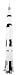 Estes 2157 Saturn V Flying Model Rocket Kit
