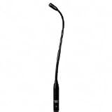 Audio-Technica U857QL Cardioid Condenser Quick-Mount Gooseneck Microphone, black 18.94 inches