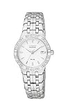 Citizen Eco-Drive Silhouette Diamond White Dial Women's watch #EW0960-54A