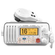 Click here to buy Icom IC-M422 Fixed-Mount Marine VHF Radio (White) by Icom.