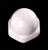Hex Porcelain Toilet Bolt Cover