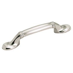 Amerock Traditional 3-Inch Pull, Sterling Nickel #BP1300-G9 by Amerock