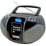New Jensen Portable Cd Boombox Ipod Dock Programmable Memory Multifunction Lcd Display Clearer