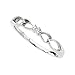 DIAMOND HEART RING 14K White Gold .03 CT