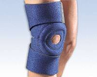 Safe-T-SportÂ® EZ-ONÂ® Thermal Neoprene Universal size Knee Wrap