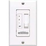 Fanimation C1220WH 3-Fan Speed Slide Wall