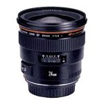 Canon EF 24mm f/1.4L USM Wide Angle Lens for Canon SLR Cameras