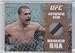 2010 Topps UFC Main Event Cage Relics Bronze #CRMR - Mauricio Rua/88