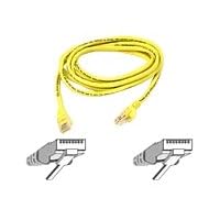 Belkin 25ft 10 100BT CAT5E Patch RJ45M RJ45M Yellow Snagless by Belkin