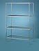 Stationary Shelving Units - PolySeal 63 inch Posts - 21 inch W x 24 inch L - 1 ea